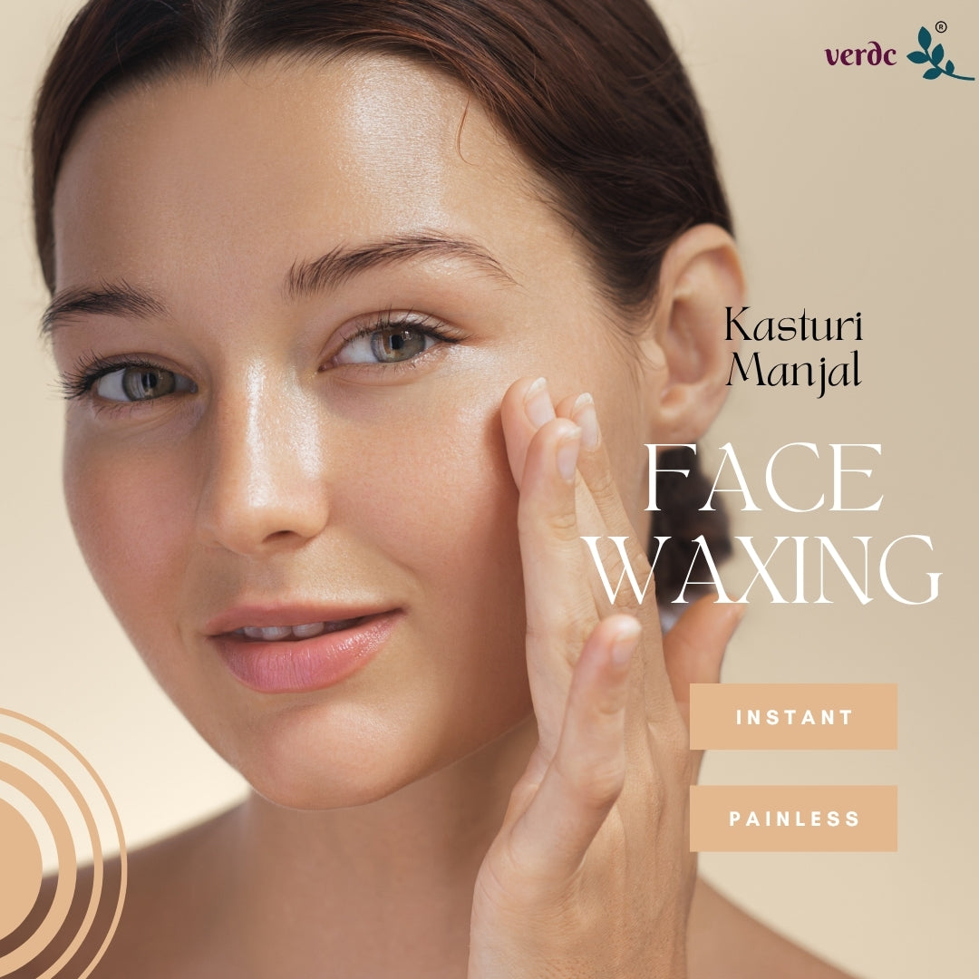 Kasturi Manjal  Face Waxing Powder, Painless & Quick