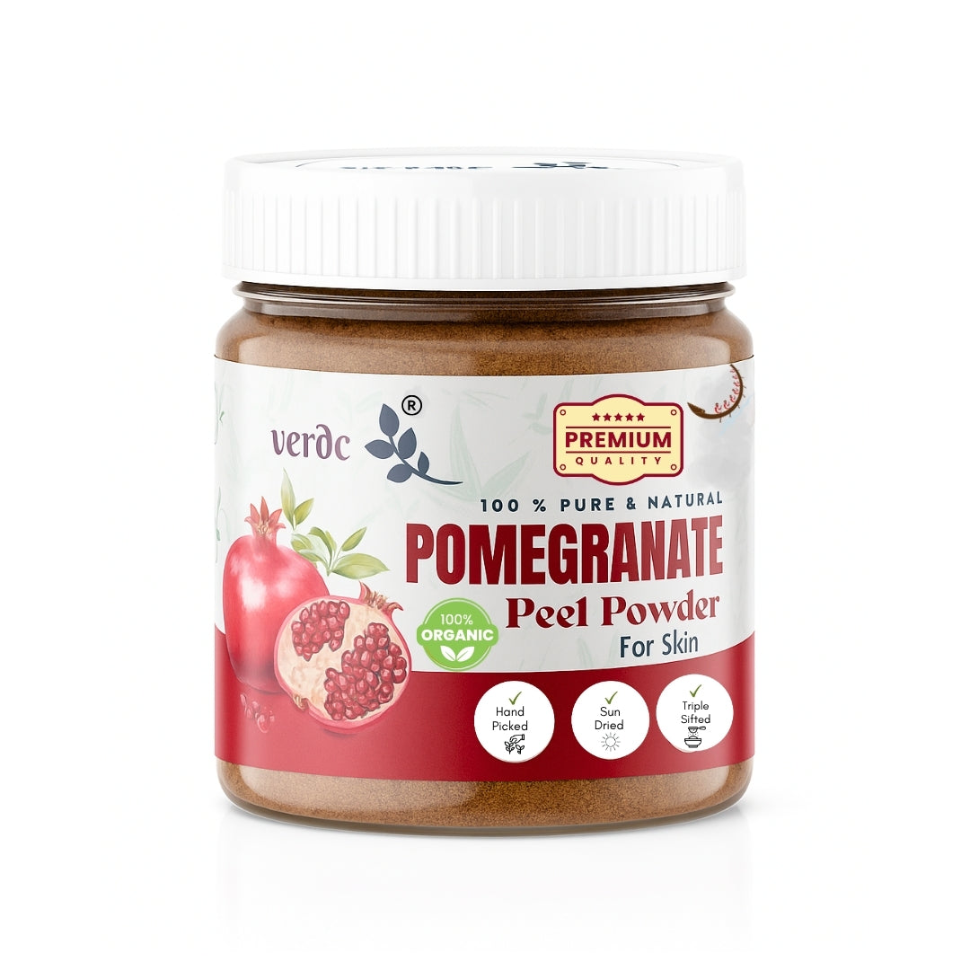 100% Pure & Natural Pomegranate/ Anar Peel Powder for Skin (100 GM)
