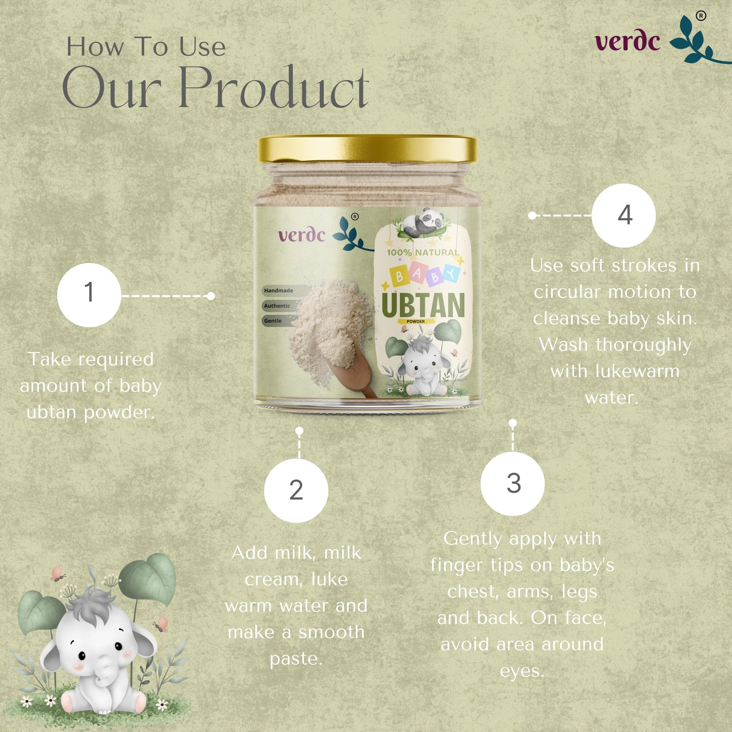 Traditional Ayurvedic Bath Powder For Babies & Kids for Soft, Glowing Skin