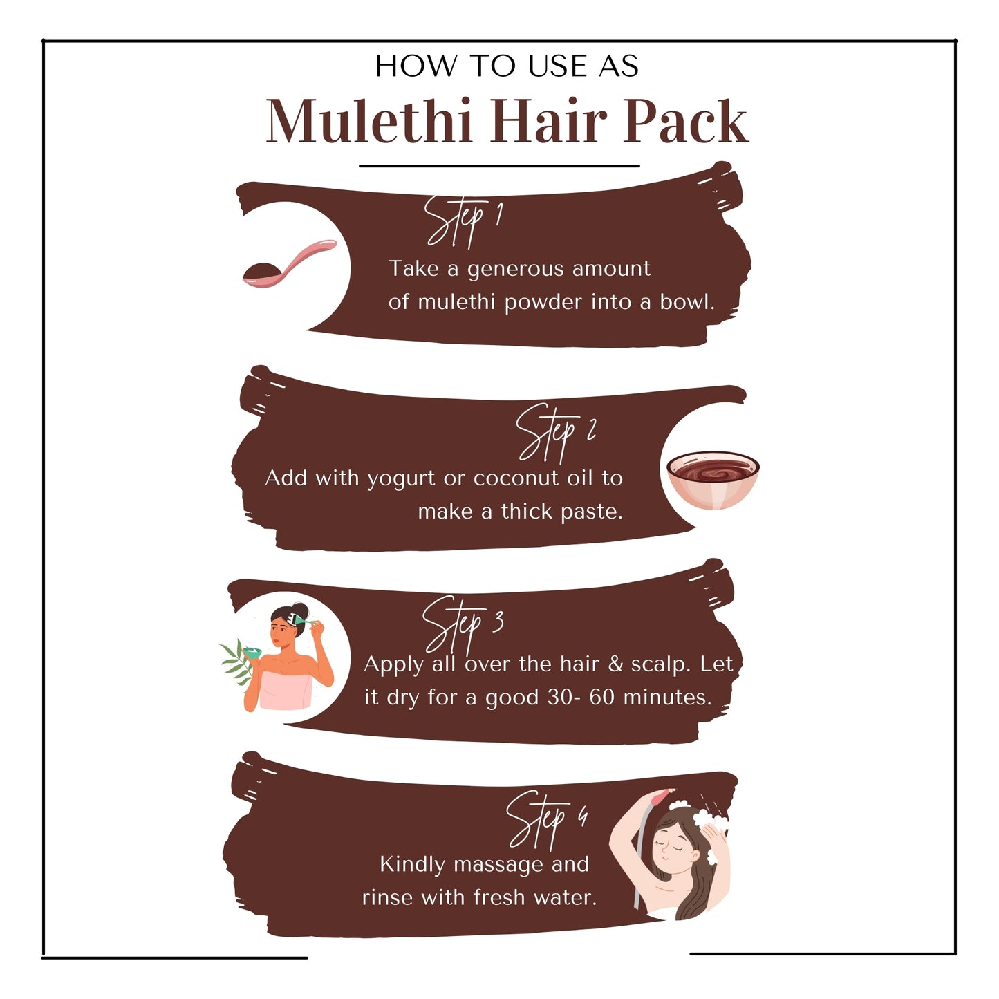 100% Pure & Natural Mulethi Powder for Face/Hair (Liquorice /Yashimadhu -100 GM)