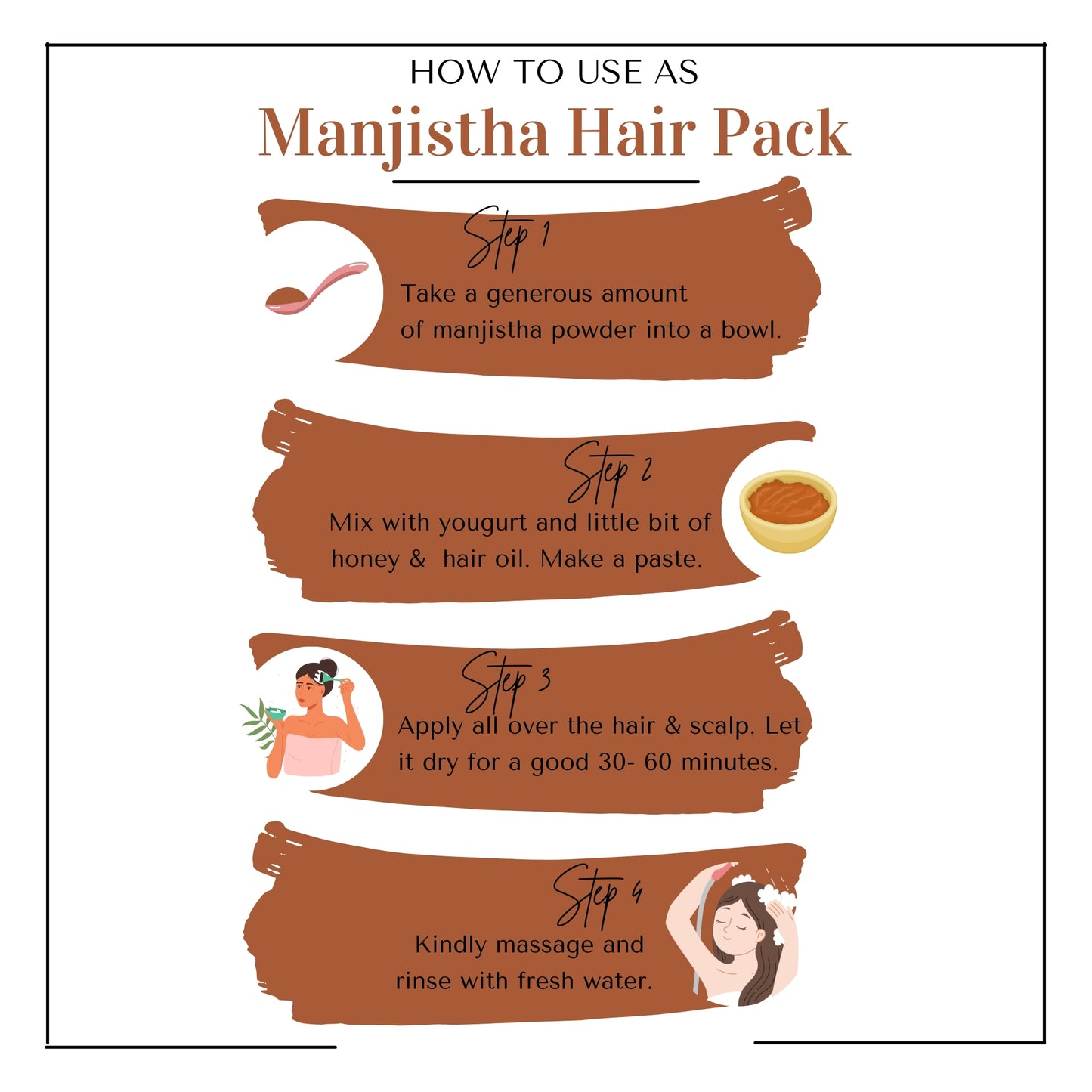 100% Pure & Natural Manjistha Powder for Face/Hair/Skin  (100 GM)