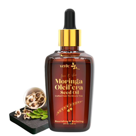 100% Pure Organic Moringa Seed Oil - Premium Moringa Oleifera Seed Oil -100 ML