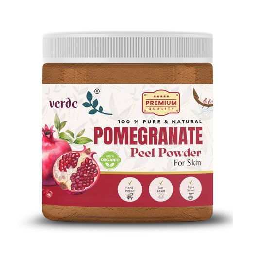 100% Pure & Natural Pomegranate/ Anar Peel Powder for Skin (180 GM)