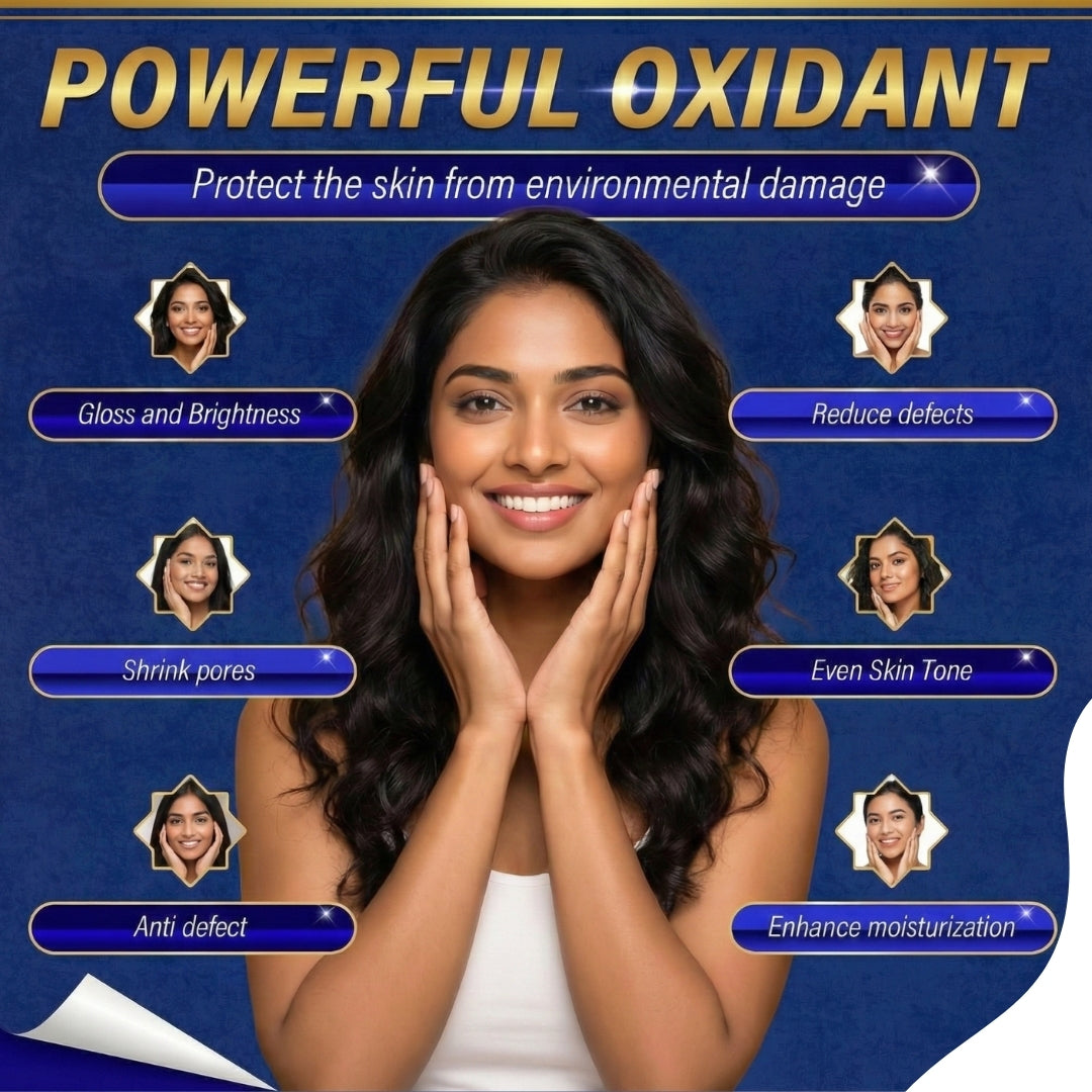 Moroccan Nila Powder 100% Authentic - Brightens & Evens Skin Tone | Face & Body Blue Clay Mask | Traditional Moroccan Skincare All Skin Types - 50 GM