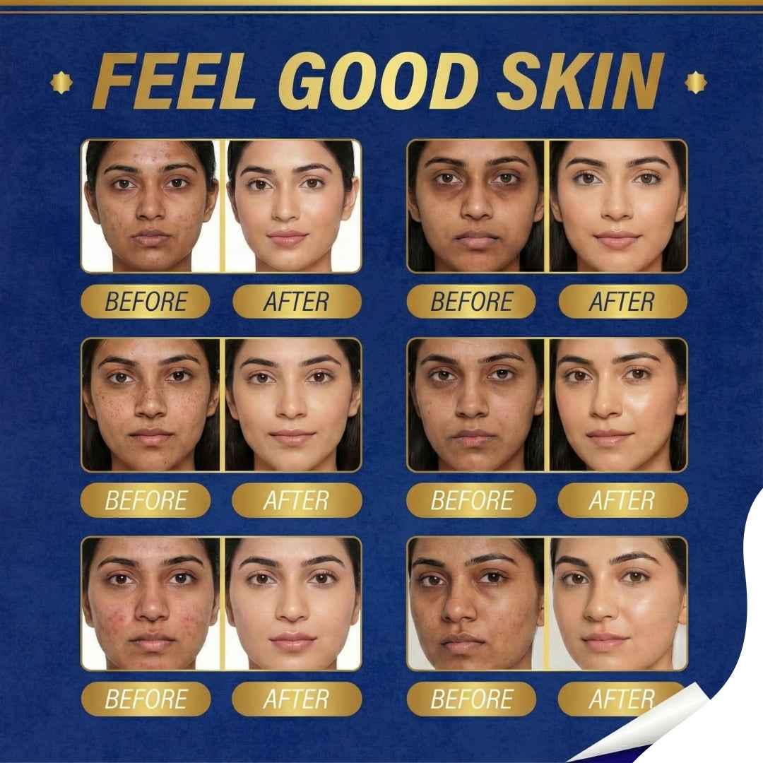 Moroccan Nila Powder 100% Authentic - Brightens & Evens Skin Tone | Face & Body Blue Clay Mask | Traditional Moroccan Skincare All Skin Types - 50 GM